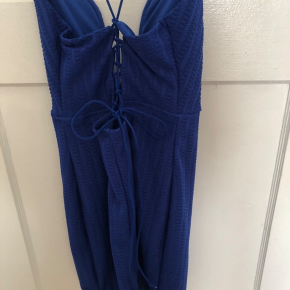 Shein Vcay blue summery dress size small with new tags - Picture 3 of 11